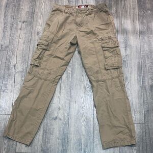 Men's Tan Cargo Pants
